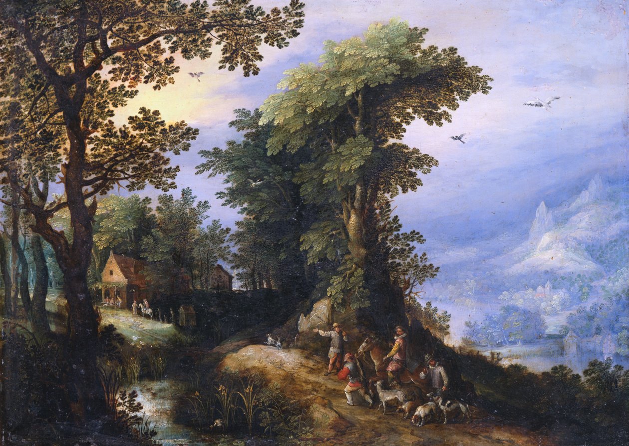 Powrót z polowania autorstwa Jan the Elder Brueghel