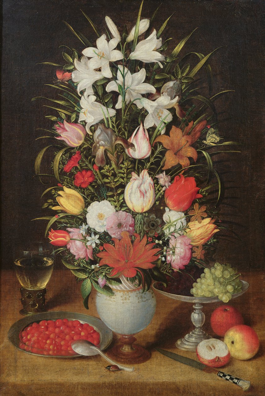 Wazon kwiatów autorstwa Jan the Elder Brueghel