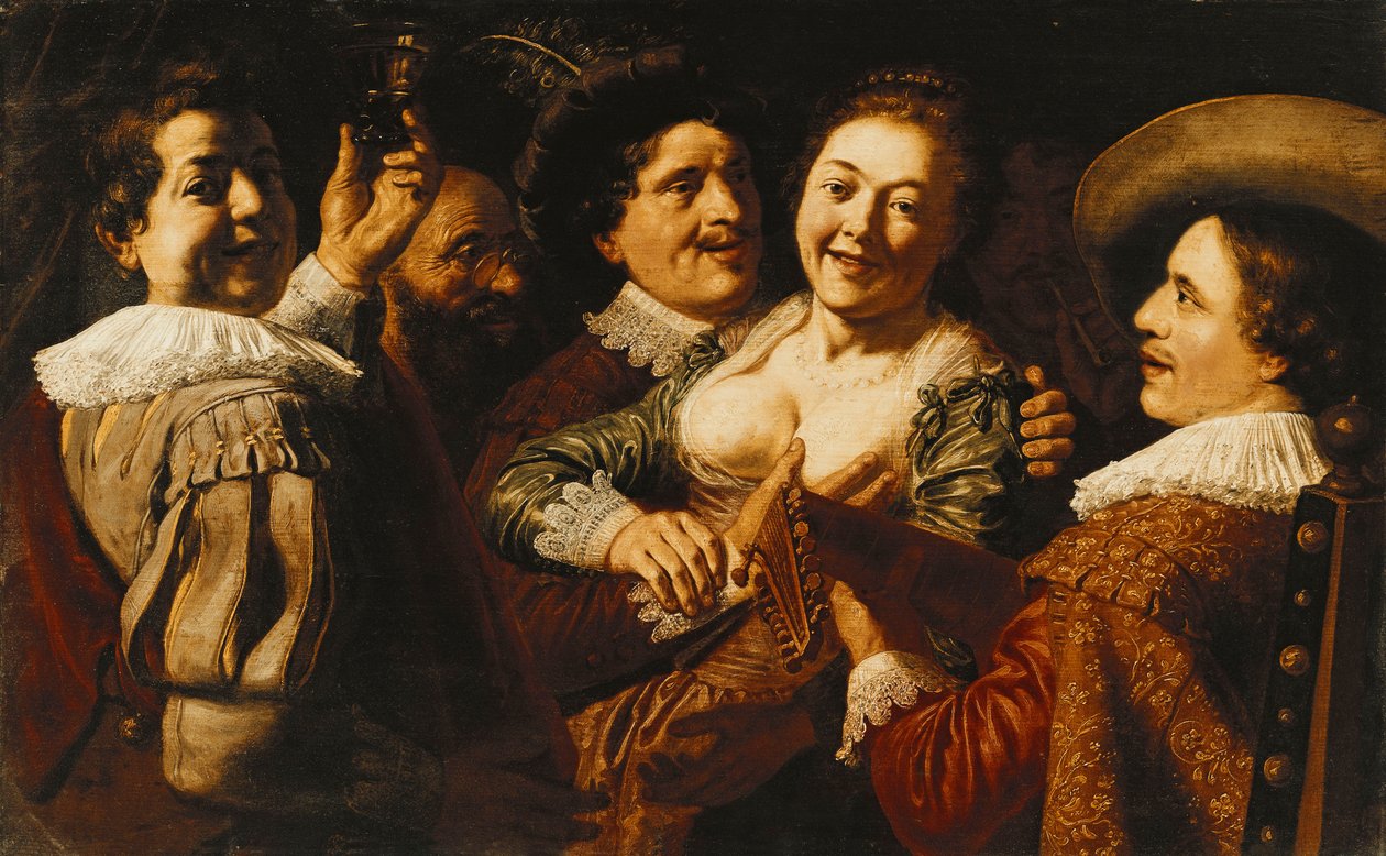 Pięć zmysłów, autorstwa Jan the Elder Lievens