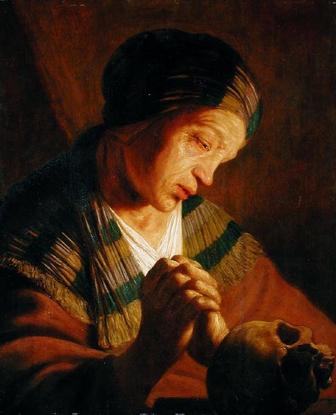 Św. Maria Magdalena na modlitwie autorstwa Jan the Elder attr. to Lievens