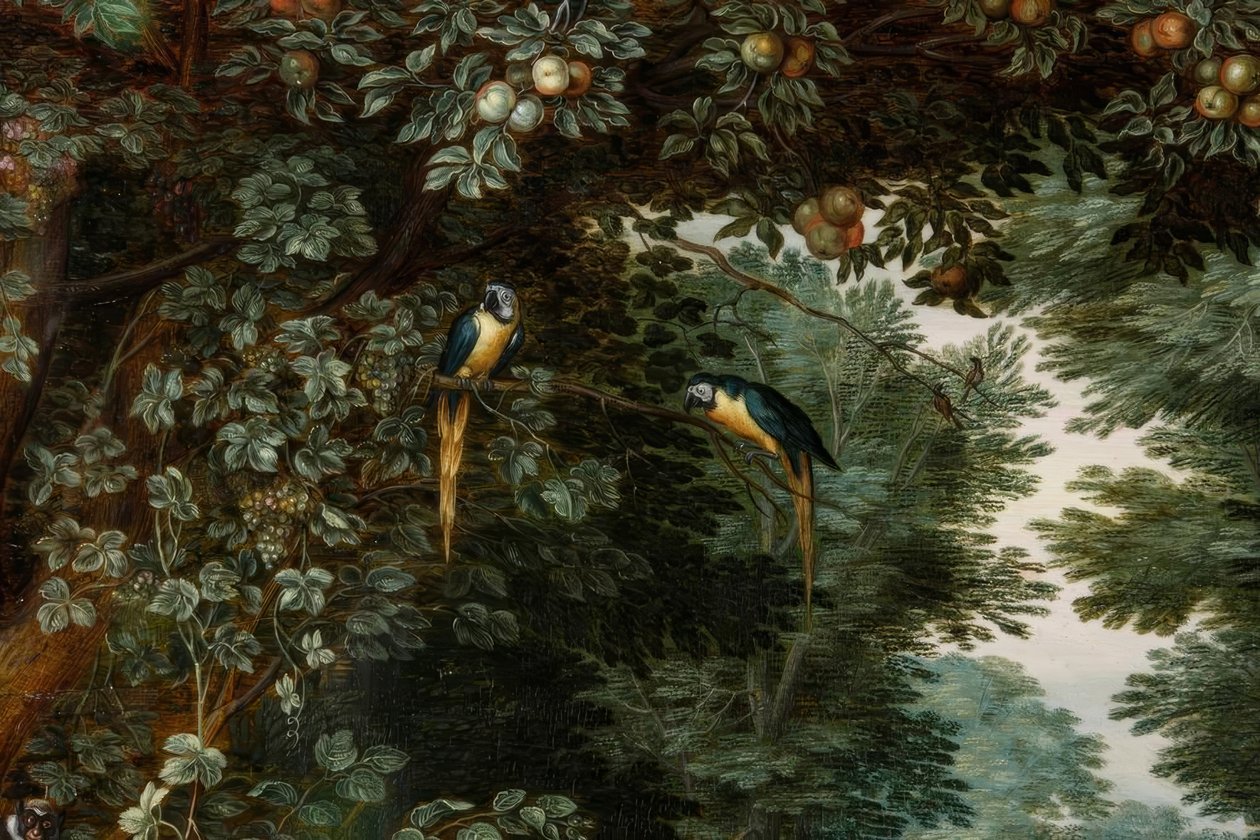 Alegoria żywiołów ziemi i wody autorstwa Jan Brueghel the Younger