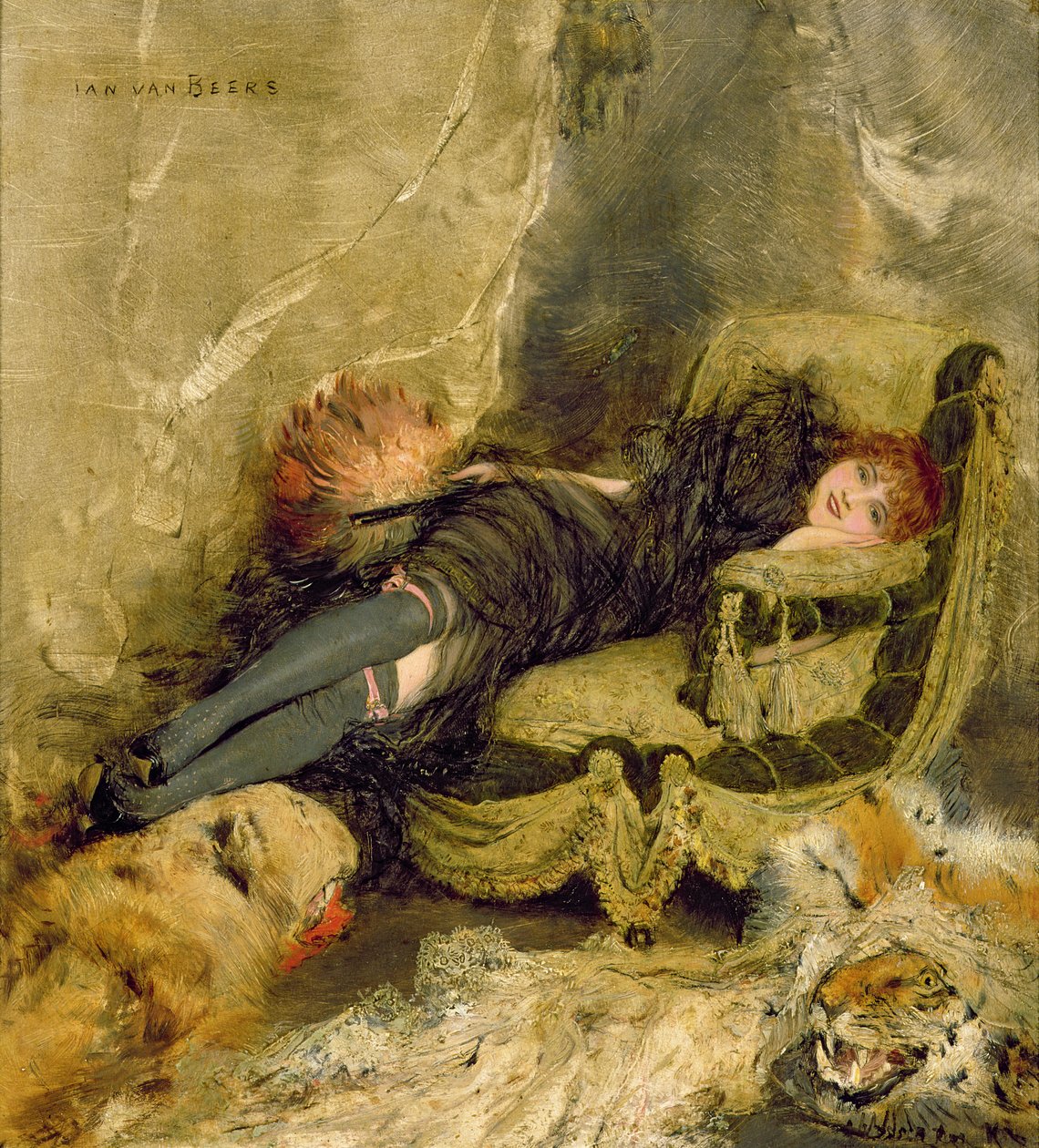 Kurtyzana autorstwa Jan van Beers