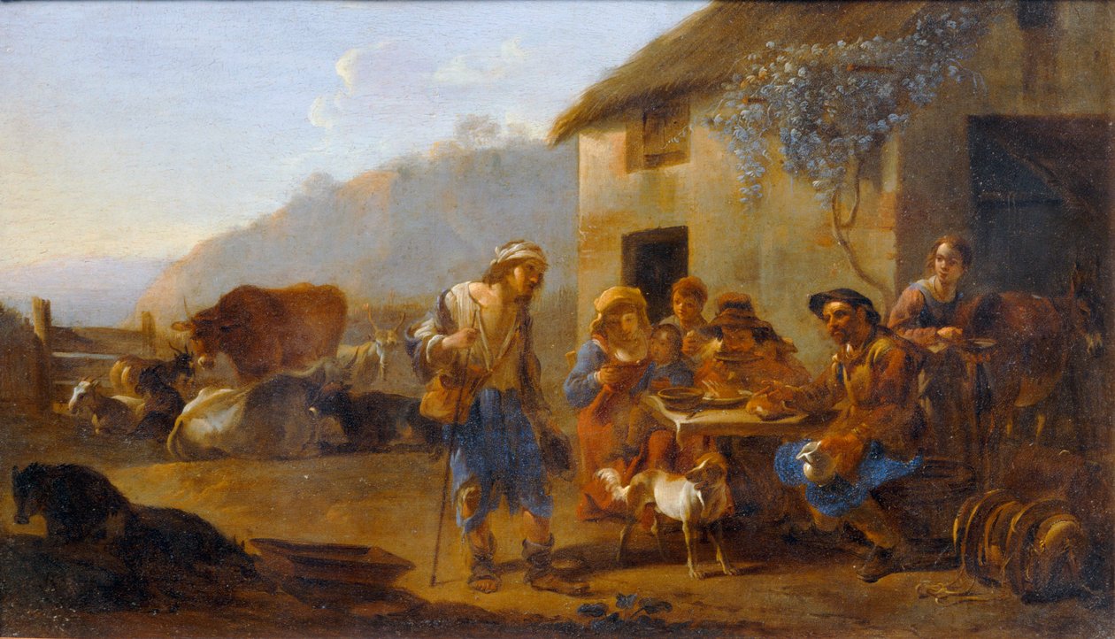 Żebrak ... autorstwa Jan van Bike Miel