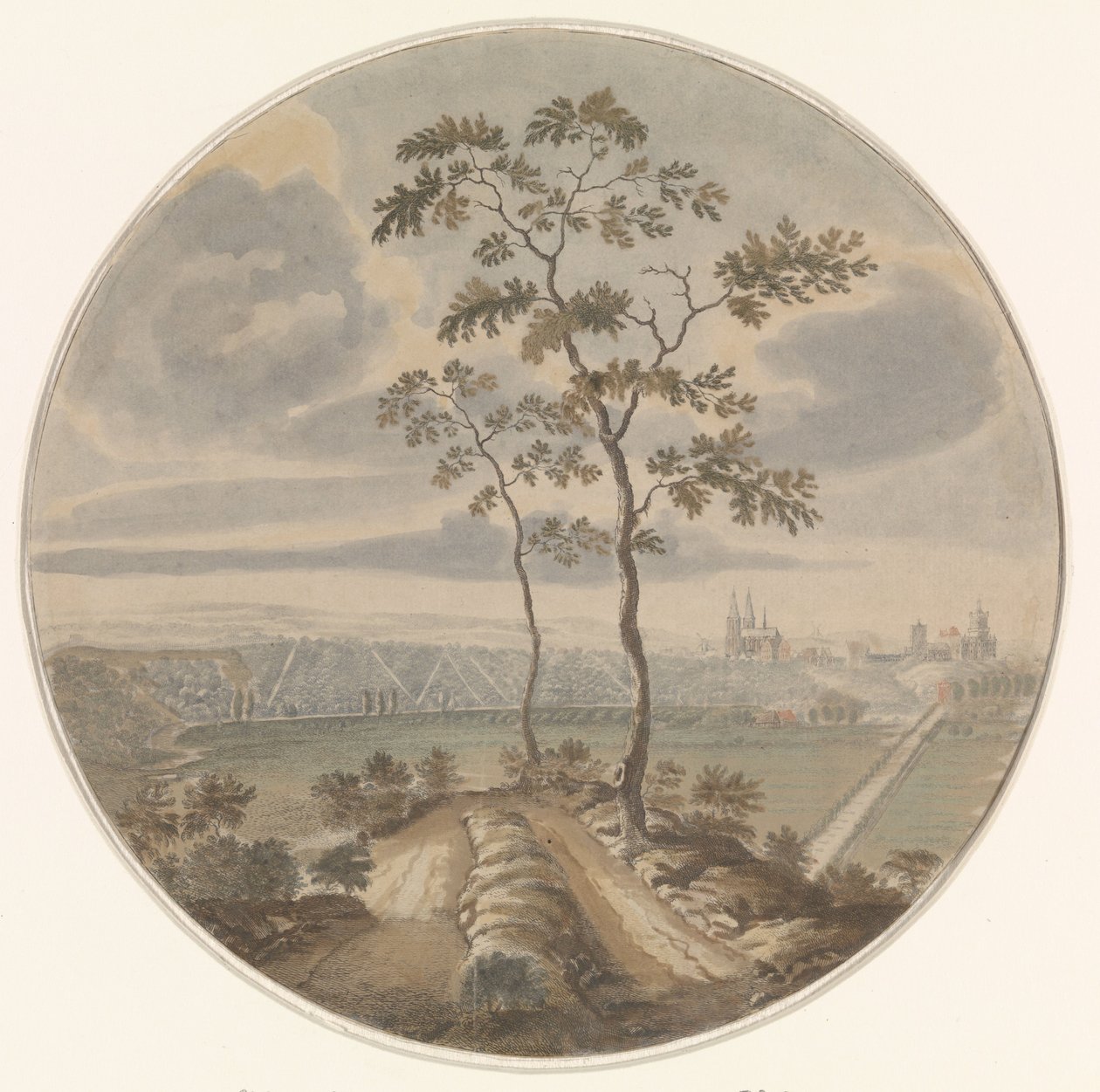 Widok na miasto Kleve autorstwa Jan van Call (I) (attributed to)