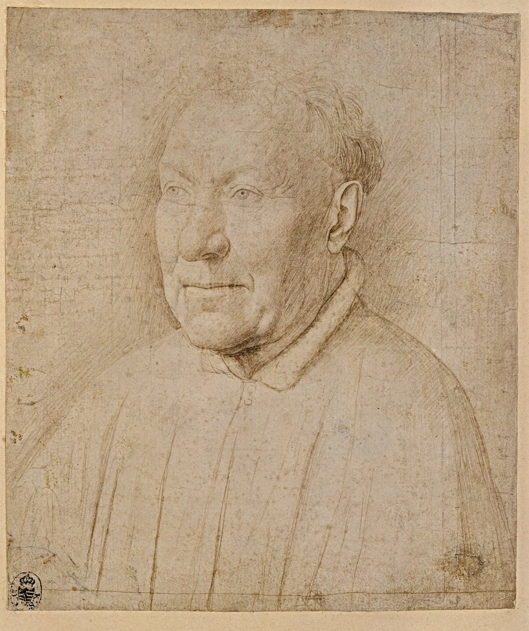 Kardynał Niccolo Albergati autorstwa Jan van Eyck