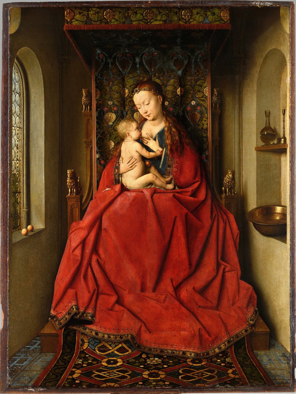 Lucca Madonna autorstwa Jan van Eyck