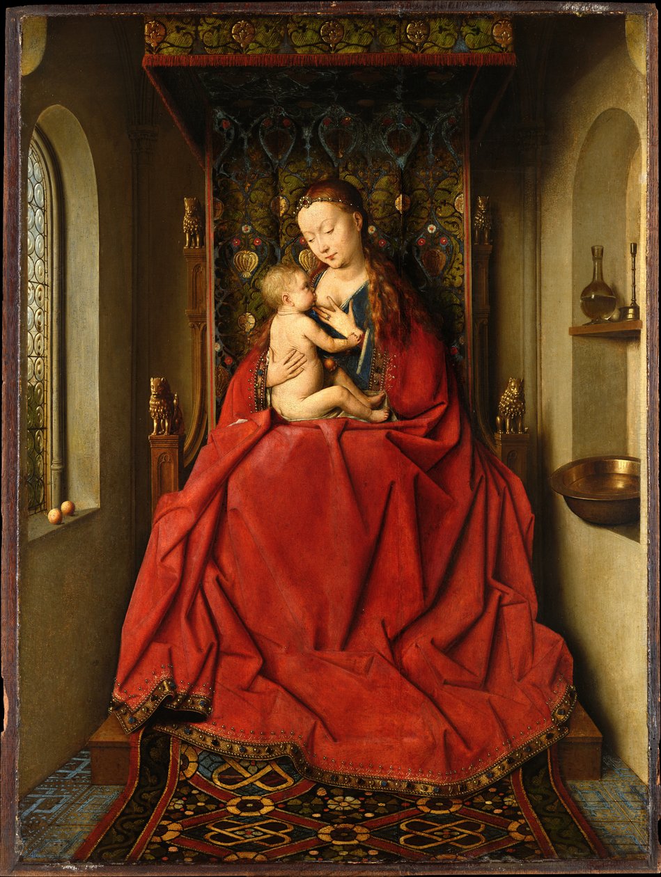 Madonna z Lukki autorstwa Jan van Eyck
