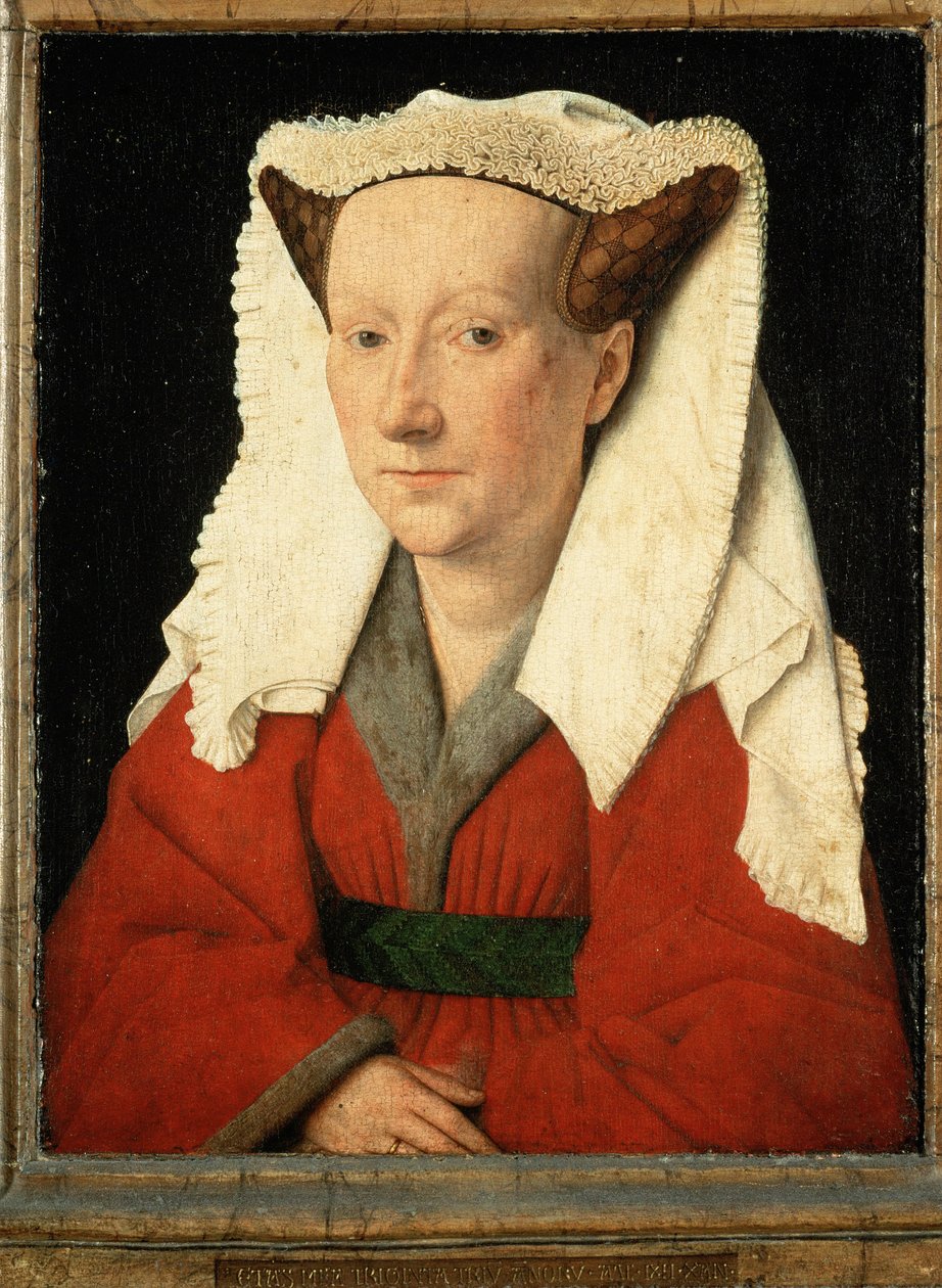 Margaret van Eyck, żona artysty ... autorstwa Jan van Eyck