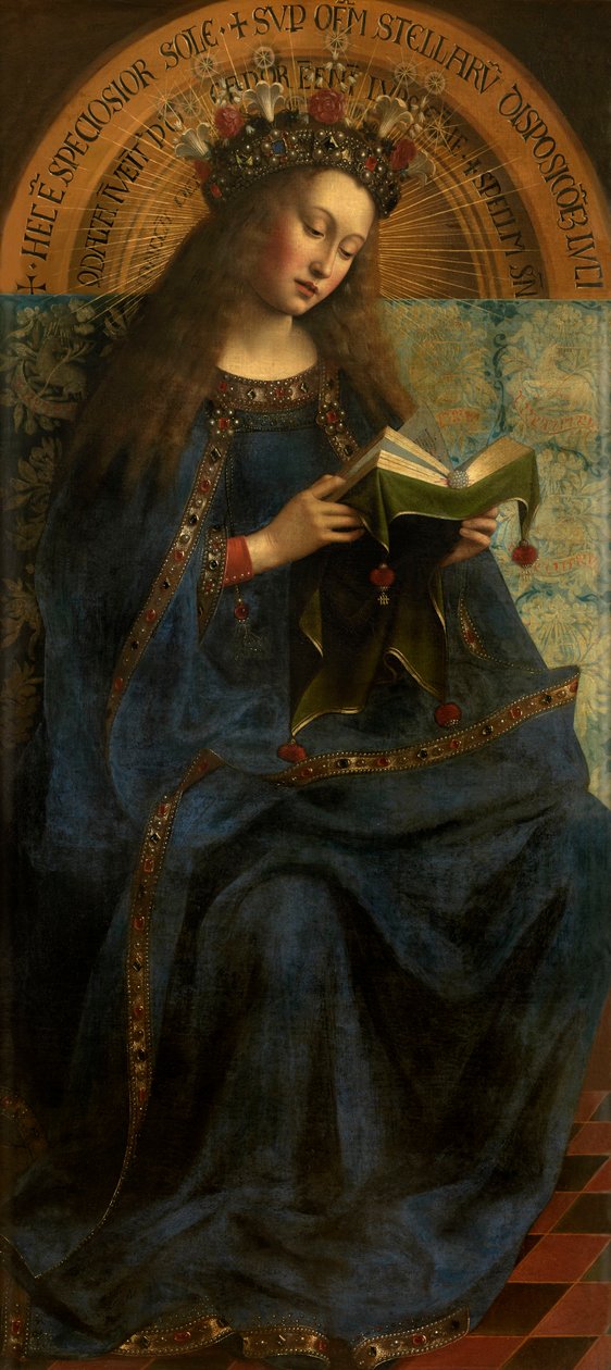 Maria autorstwa Jan van Eyck