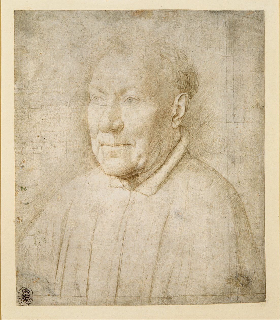 Portret kardynała Niccolò Albergatiego autorstwa Jan van Eyck
