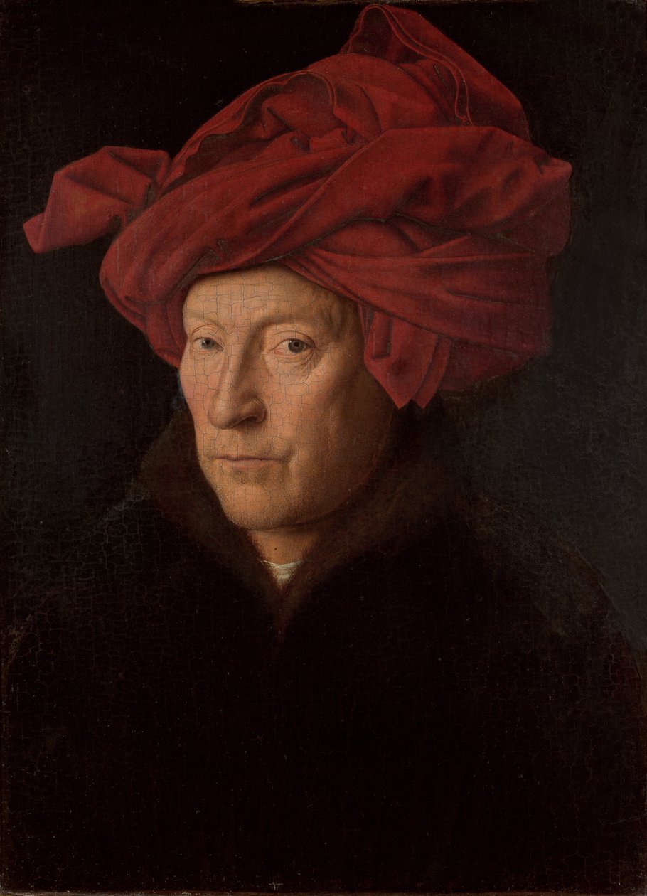Portret mężczyzny autorstwa Jan van Eyck