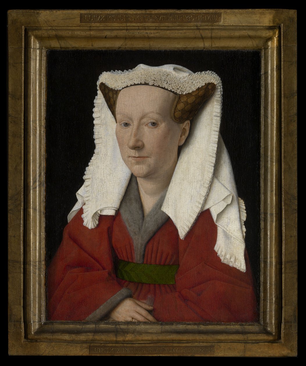 Portret Małgorzaty van Eyck autorstwa Jan van Eyck