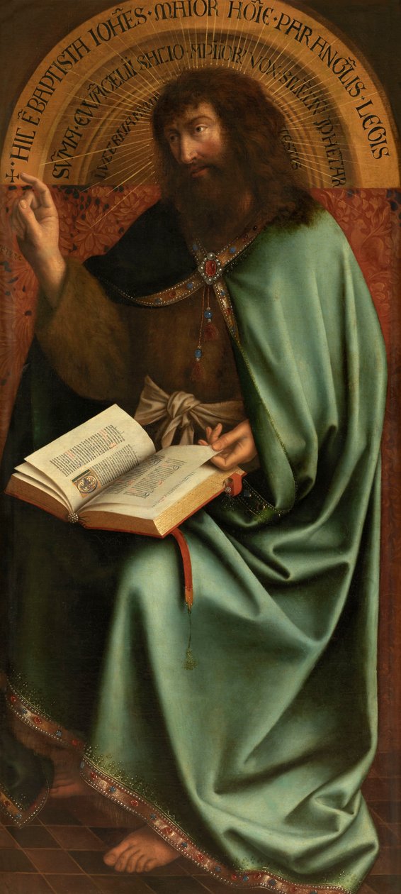 Święty Jan Chrzciciel autorstwa Jan van Eyck