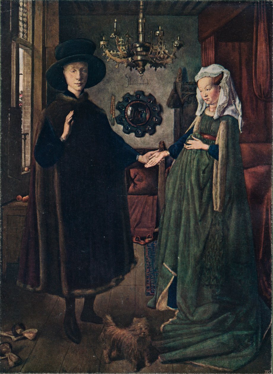 Portret Arnolfini, 1434, 1904 autorstwa Jan van Eyck