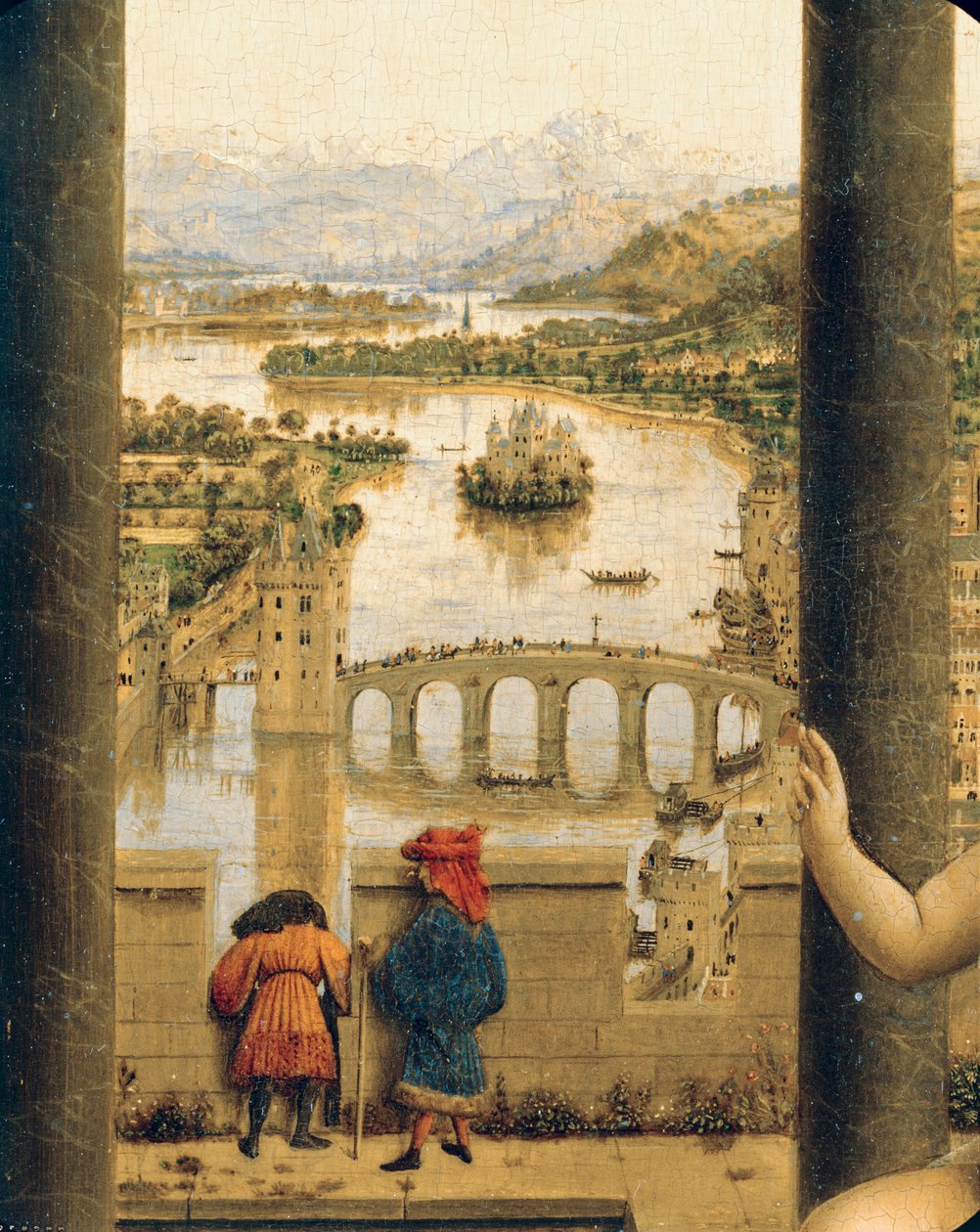Dziewica kanclerza Rolina autorstwa Jan van Eyck