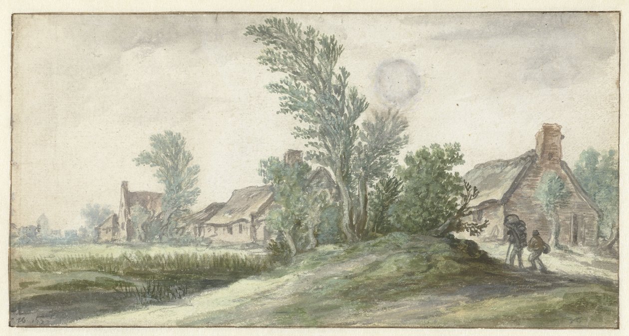 Widok wsi autorstwa Jan van Goyen (possibly)