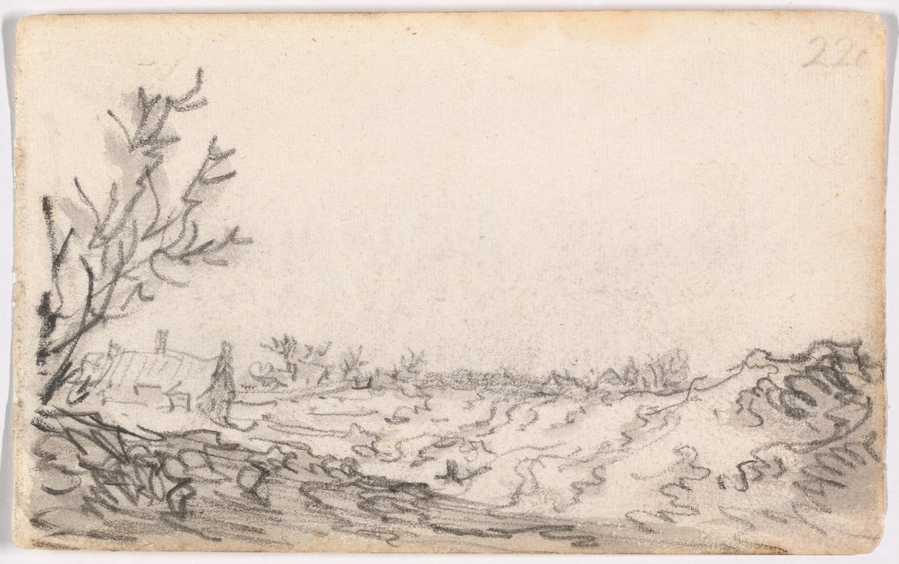 Krajobraz wydmowy autorstwa Jan van Goyen