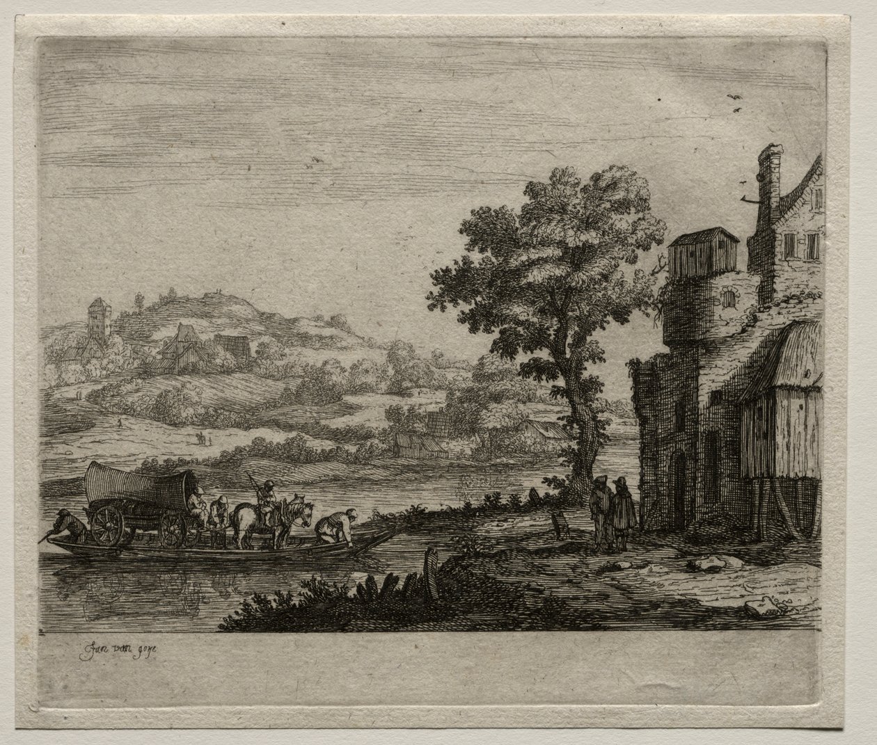 Prom autorstwa Jan van Goyen