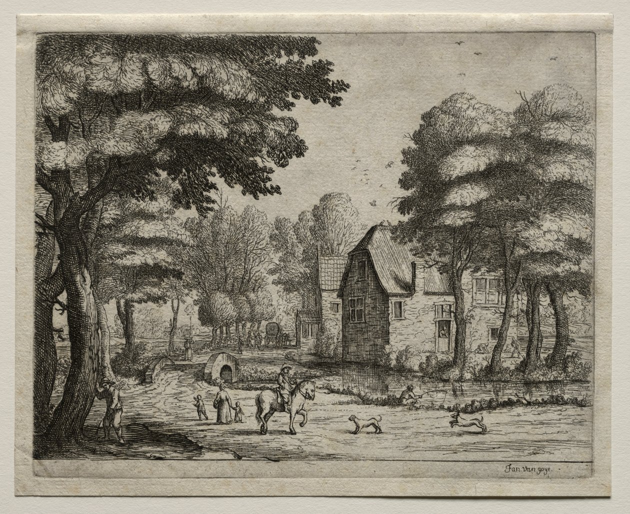 Kamienny Most autorstwa Jan van Goyen