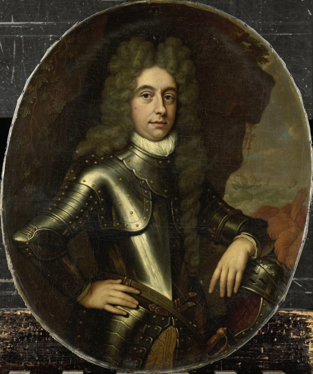 Portret Harmen Lineslager (1664-1704) autorstwa Jan van Haensbergen