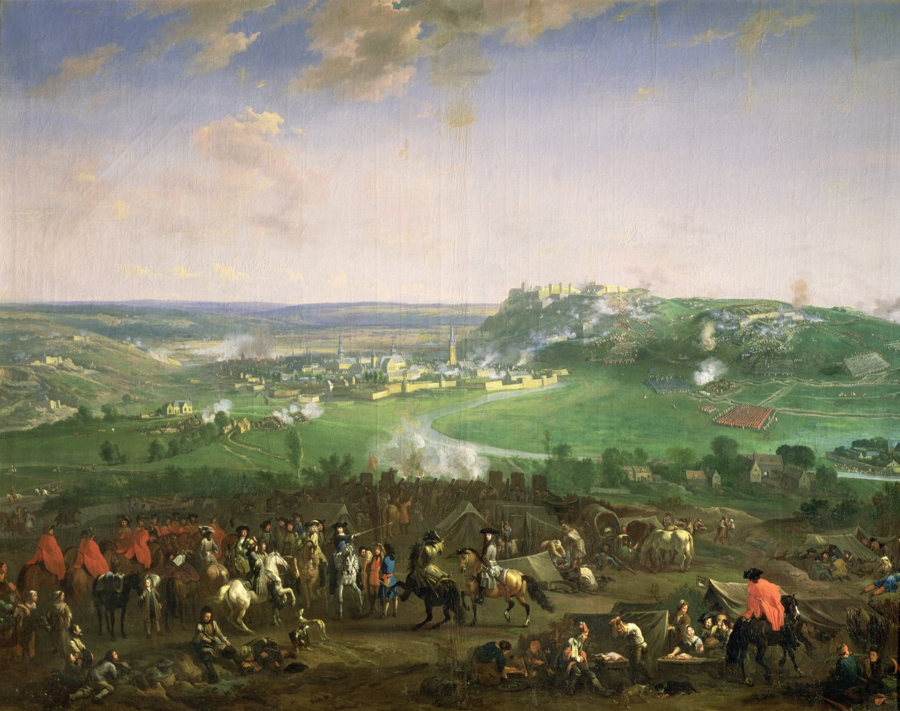 Oblężenie Namur, 1659 autorstwa Jan van Hugthenburgh