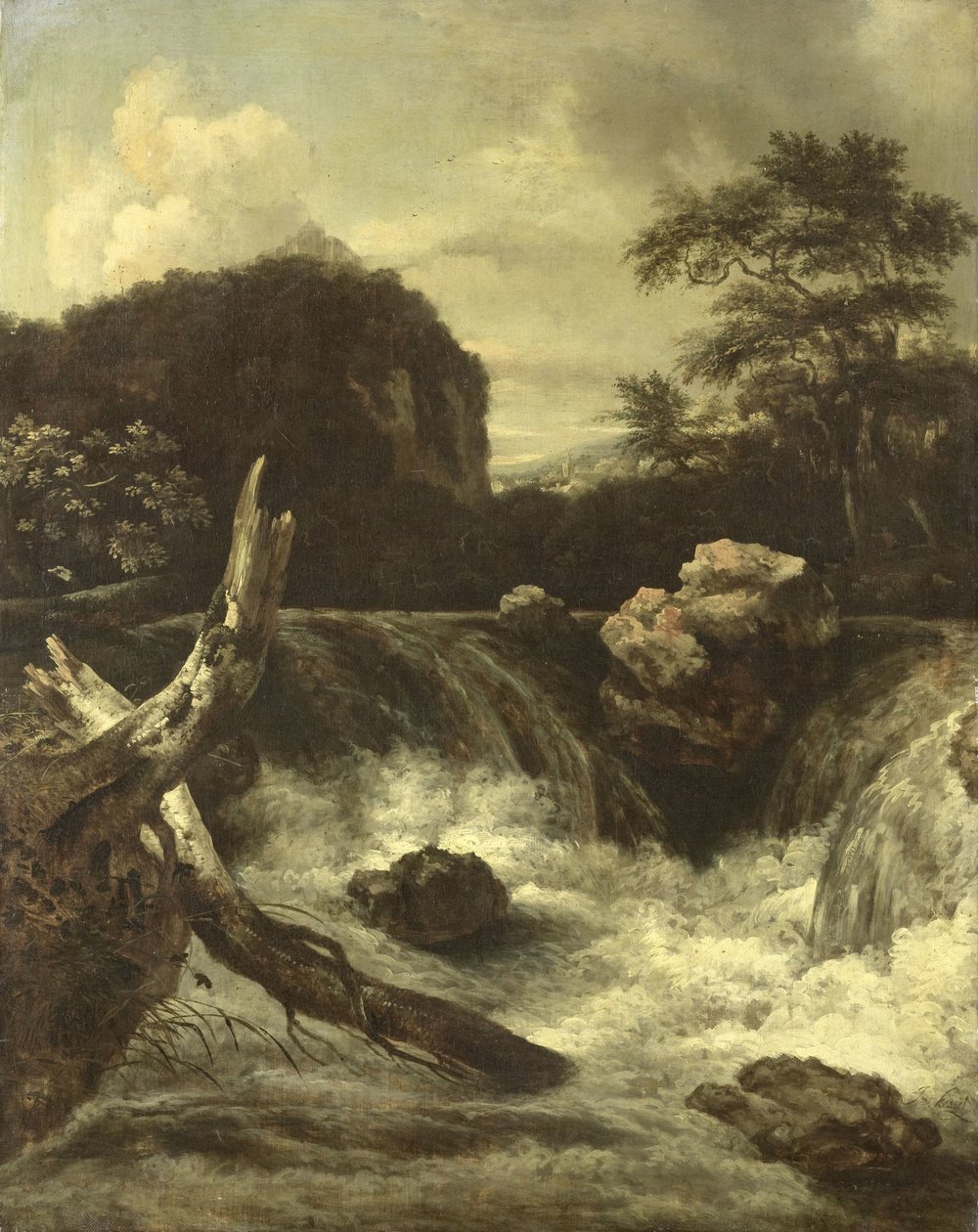 Wodospad autorstwa Jan van  Kessel