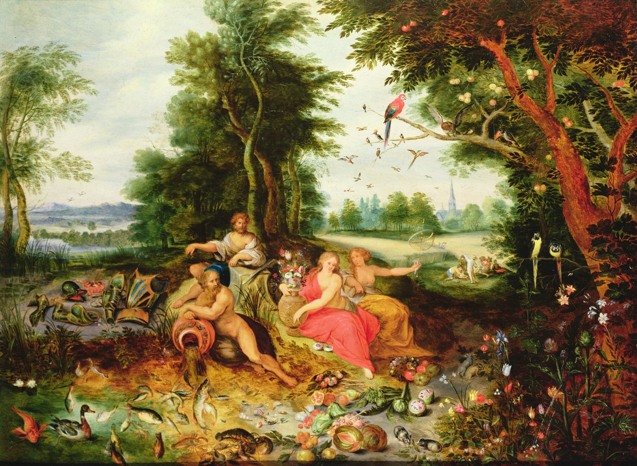 Cztery Żywioły autorstwa Jan van Kessel the Elder