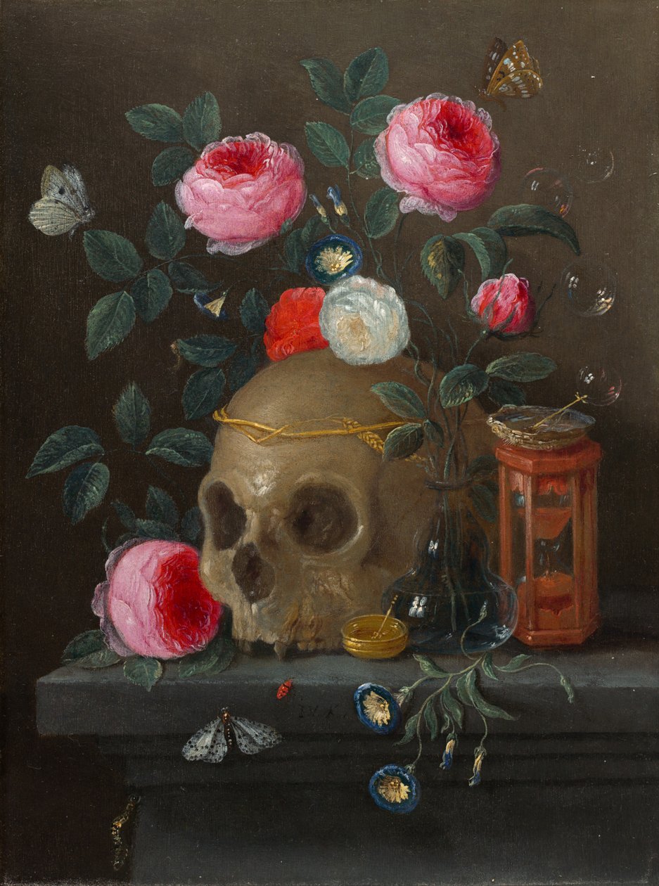 Vanitas martwa natura autorstwa Jan van Kessel the Elder