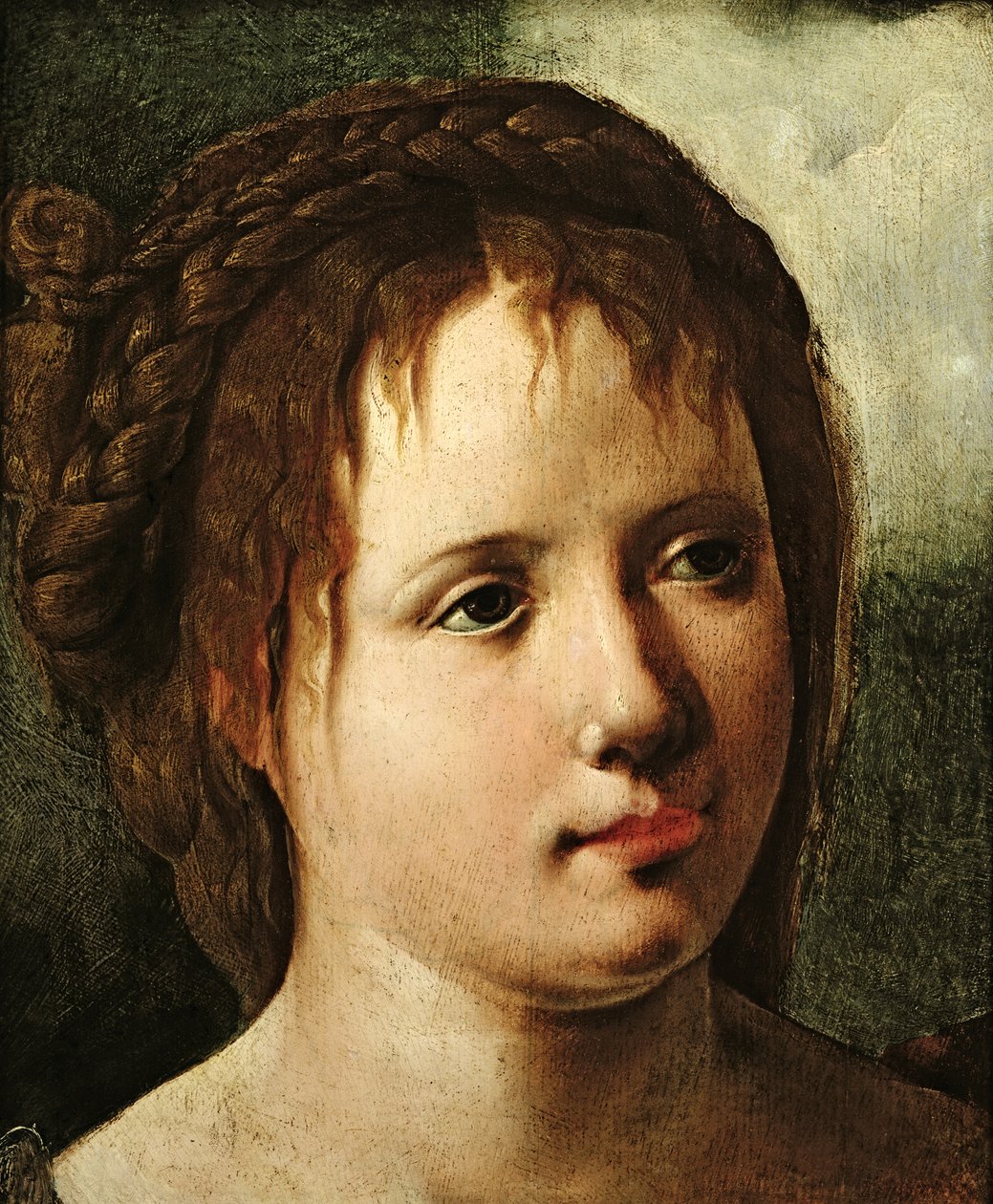 Głowa dziewczyny, 153035 autorstwa Jan van Scorel