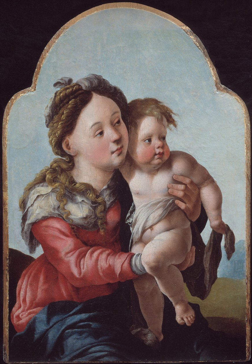 Madonna z Dzieciątkiem, 1527-1530 autorstwa Jan van Scorel