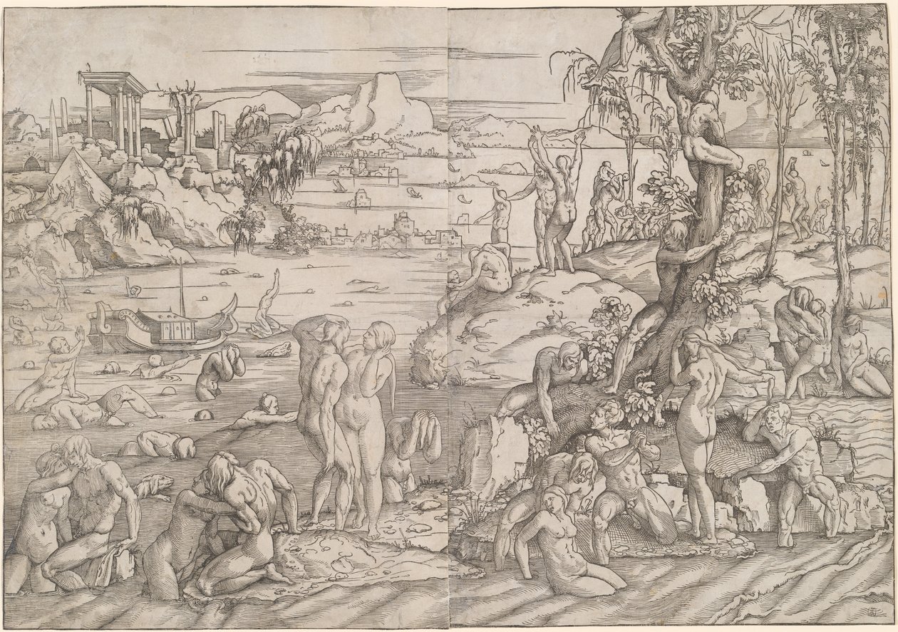 Potop autorstwa Jan van Scorel