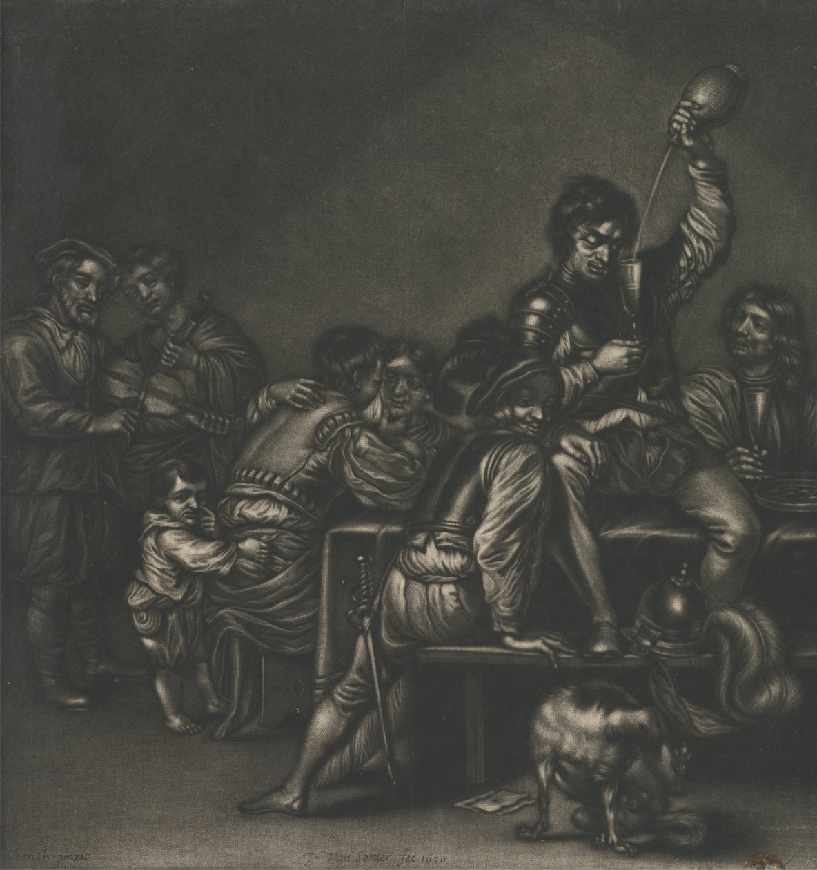 Bankiet autorstwa Jan van Somer