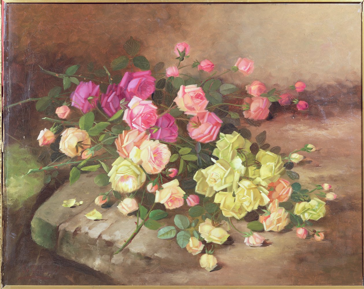 Róże autorstwa Jan van Steensel