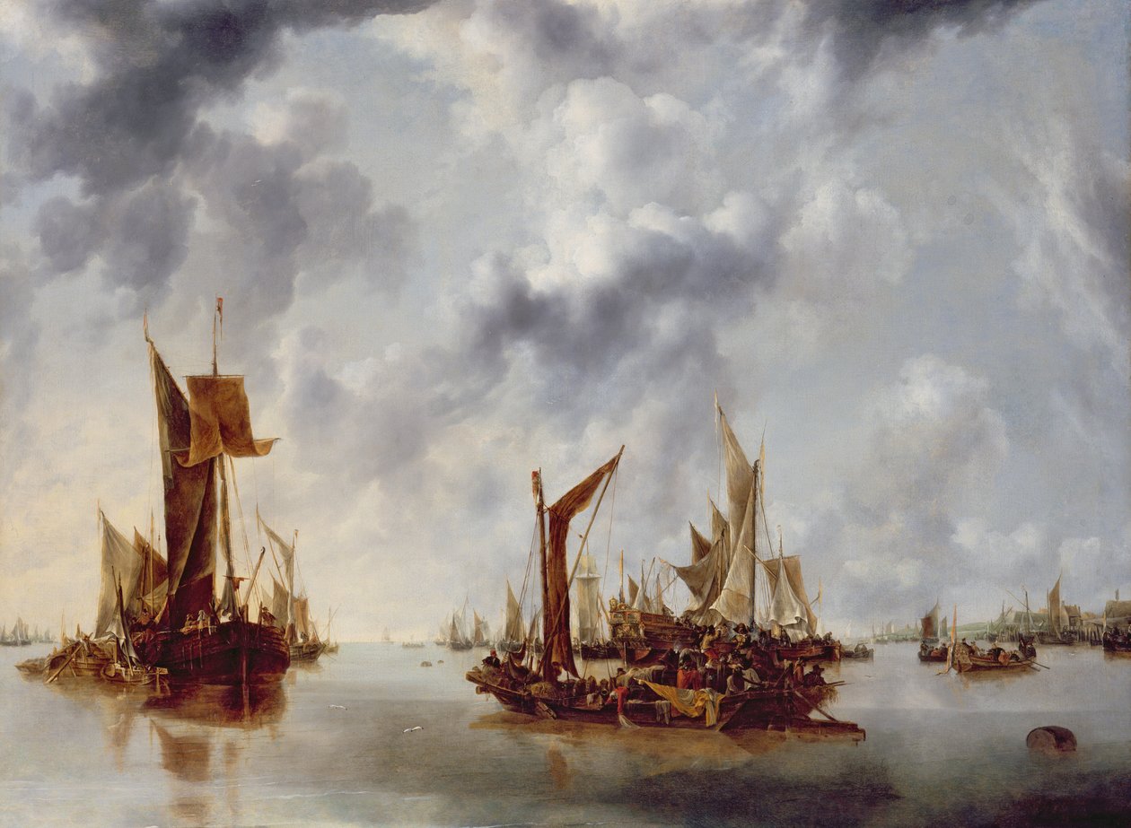 Spokój autorstwa Jan van de Capelle or Cappelle