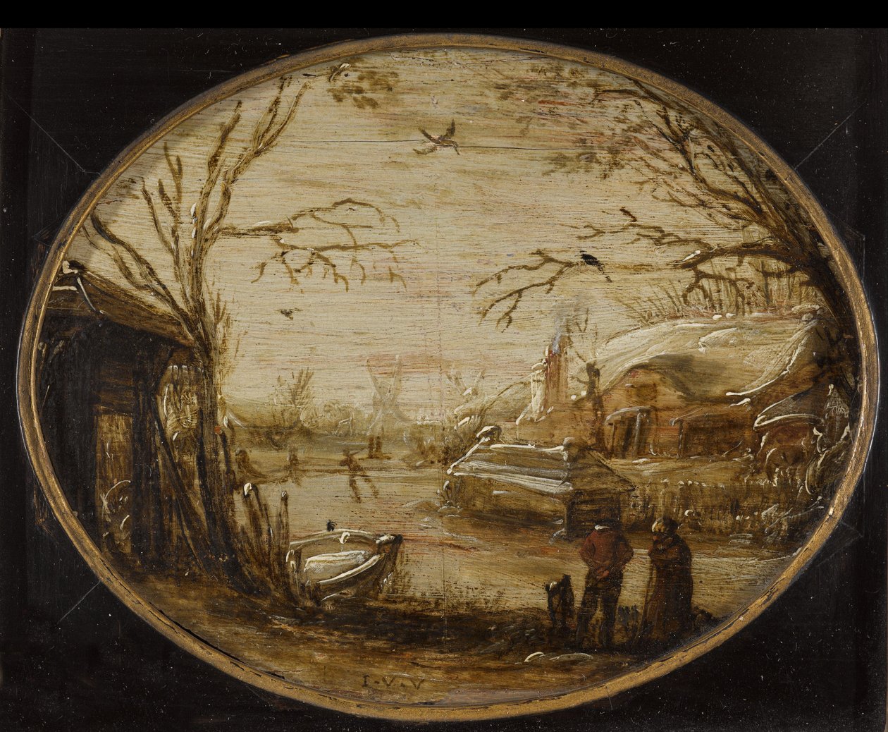 Zimowy krajobraz autorstwa Jan van de Velde (II) (attributed to)