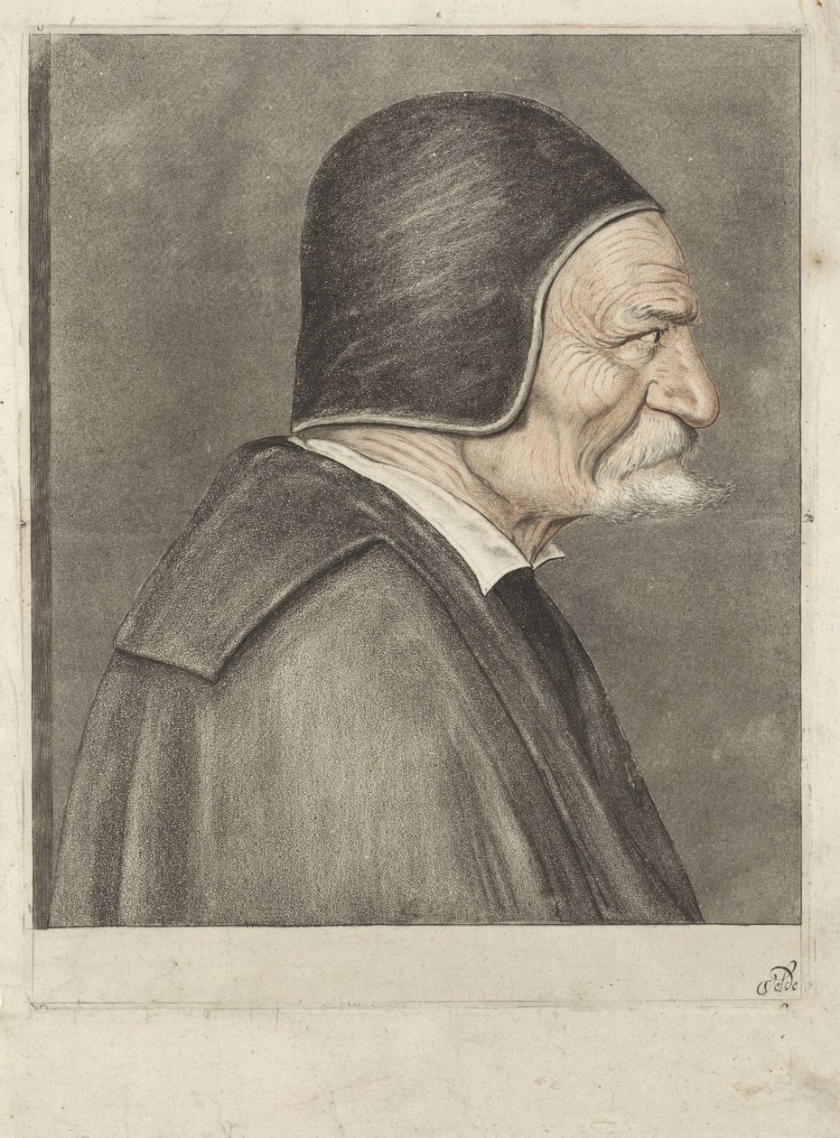 Popiersie starca zwrócone w prawo autorstwa Jan van de Velde (IV)