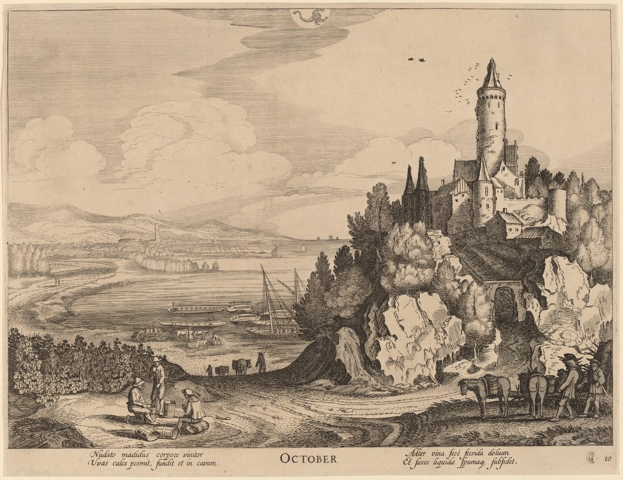 Październik autorstwa Jan van de Velde II