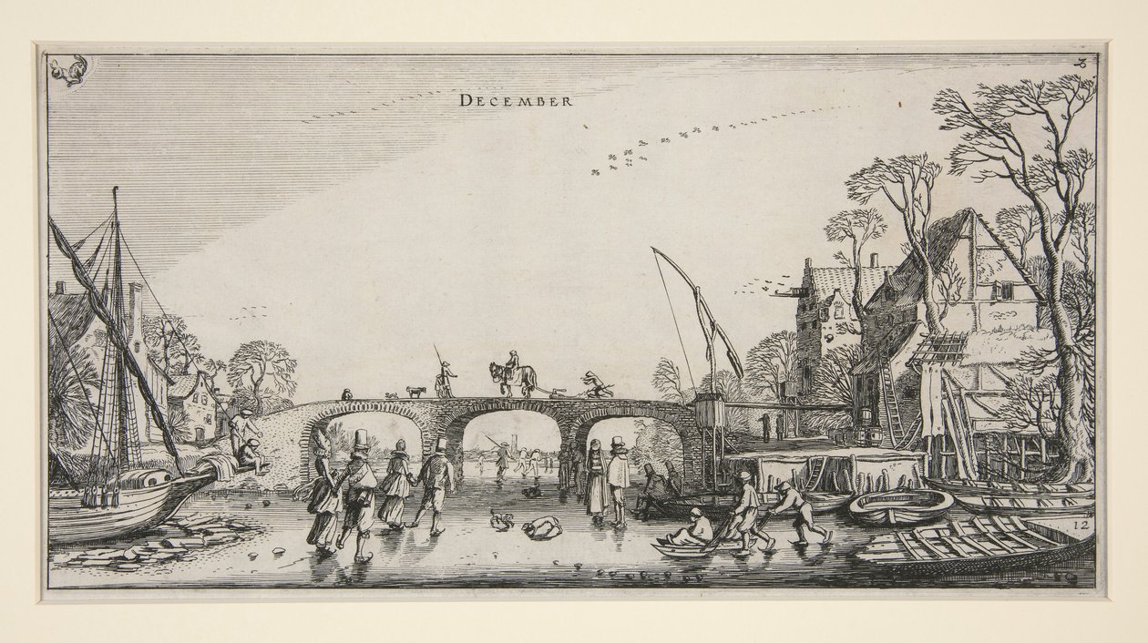 Miesiące, zestaw dwunastu autorstwa Jan van de Velde II