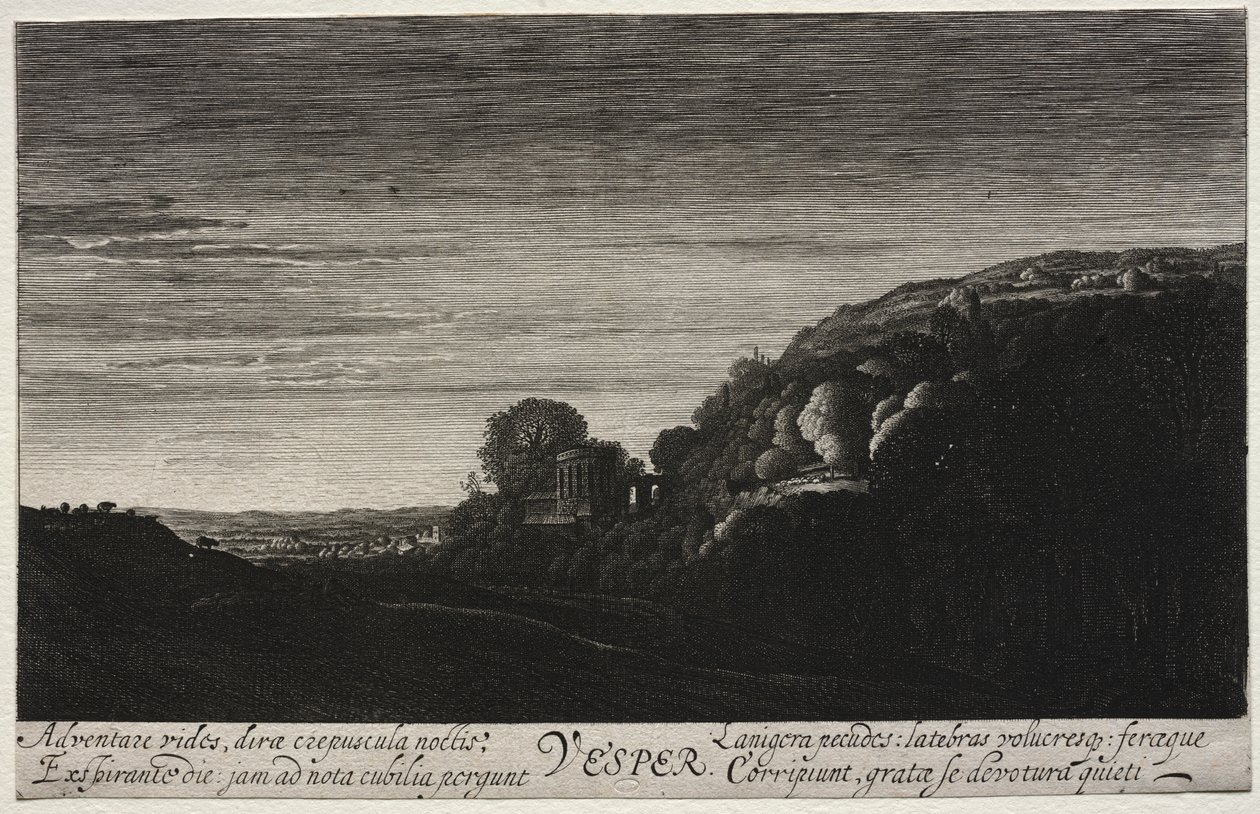 Pory dnia: Nieszpory autorstwa Jan van de Velde II