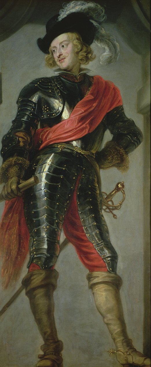 Kardynał Infante Ferdinand (1609-41) Gubernator Niderlandów Hiszpańskich, 1635 autorstwa Jan van den Hoecke