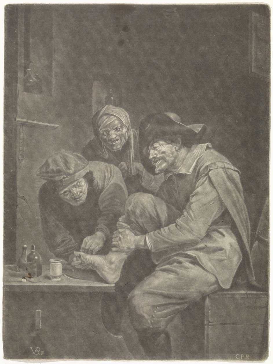 Mężczyzna u lekarza autorstwa Jan van der Bruggen