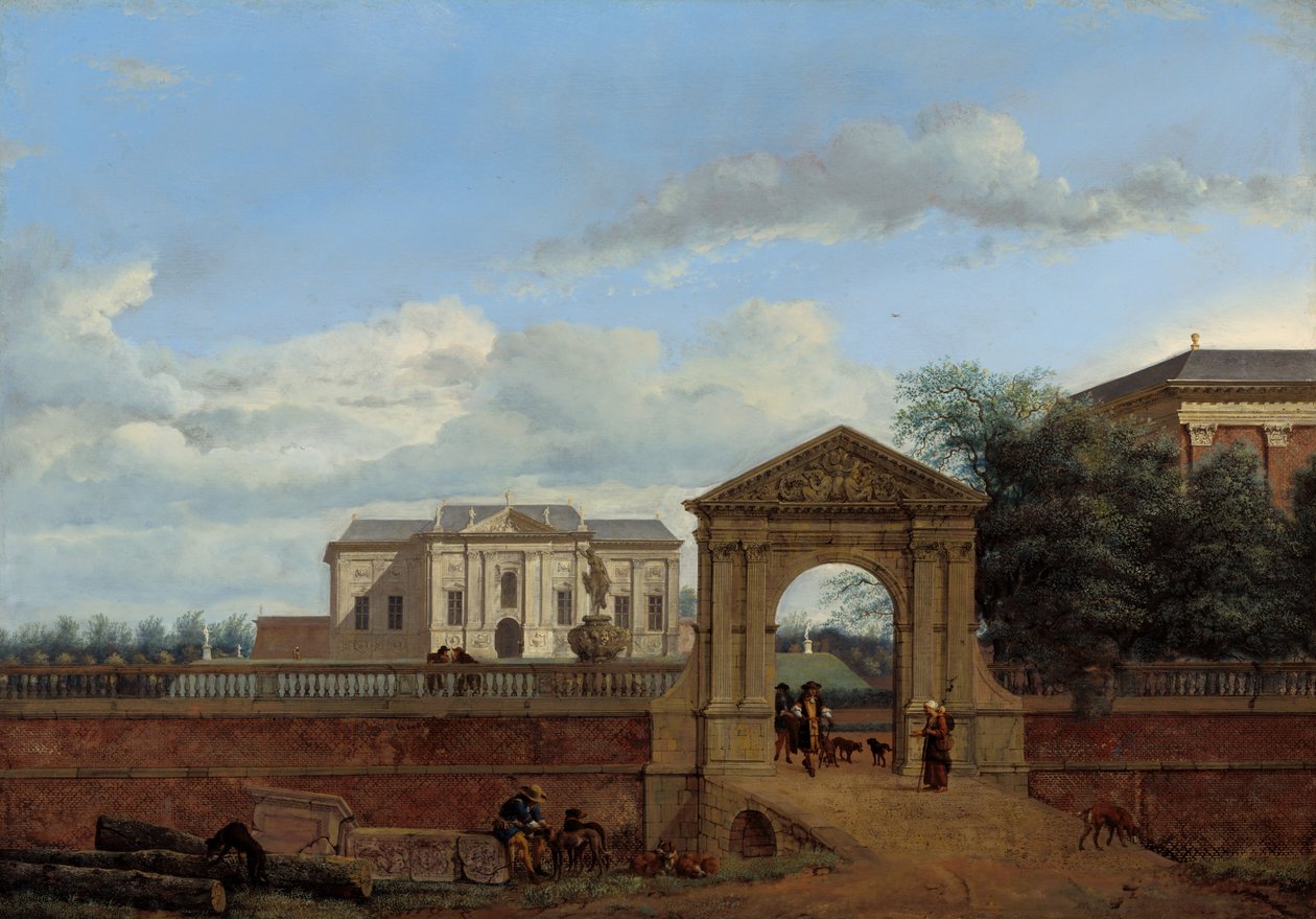 Fantazja architektoniczna autorstwa Jan van der Heyden