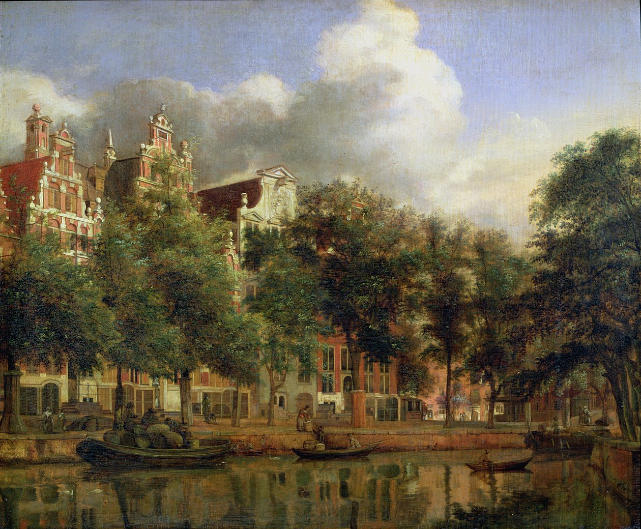 Herengracht, Amsterdam autorstwa Jan van der Heyden