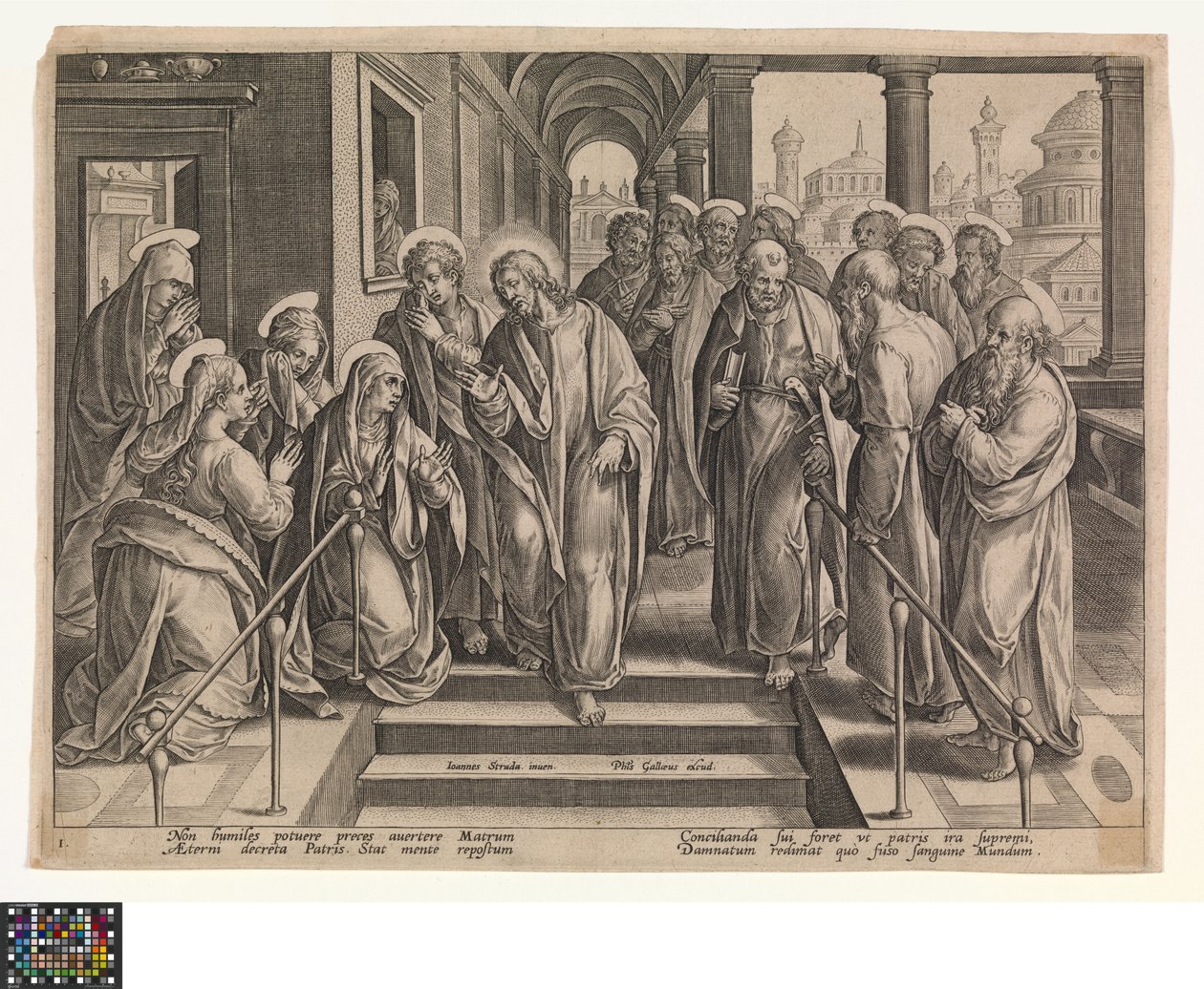Chrystus zapowiada swoją mękę autorstwa Jan van der Straet