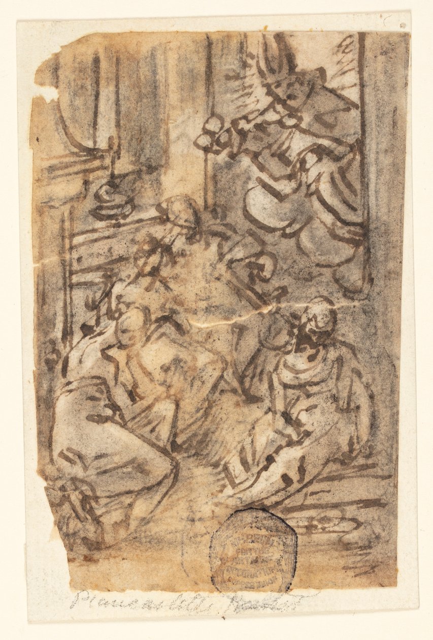 Studiuj kompozycję autorstwa Jan van der Straet, called Stradanus