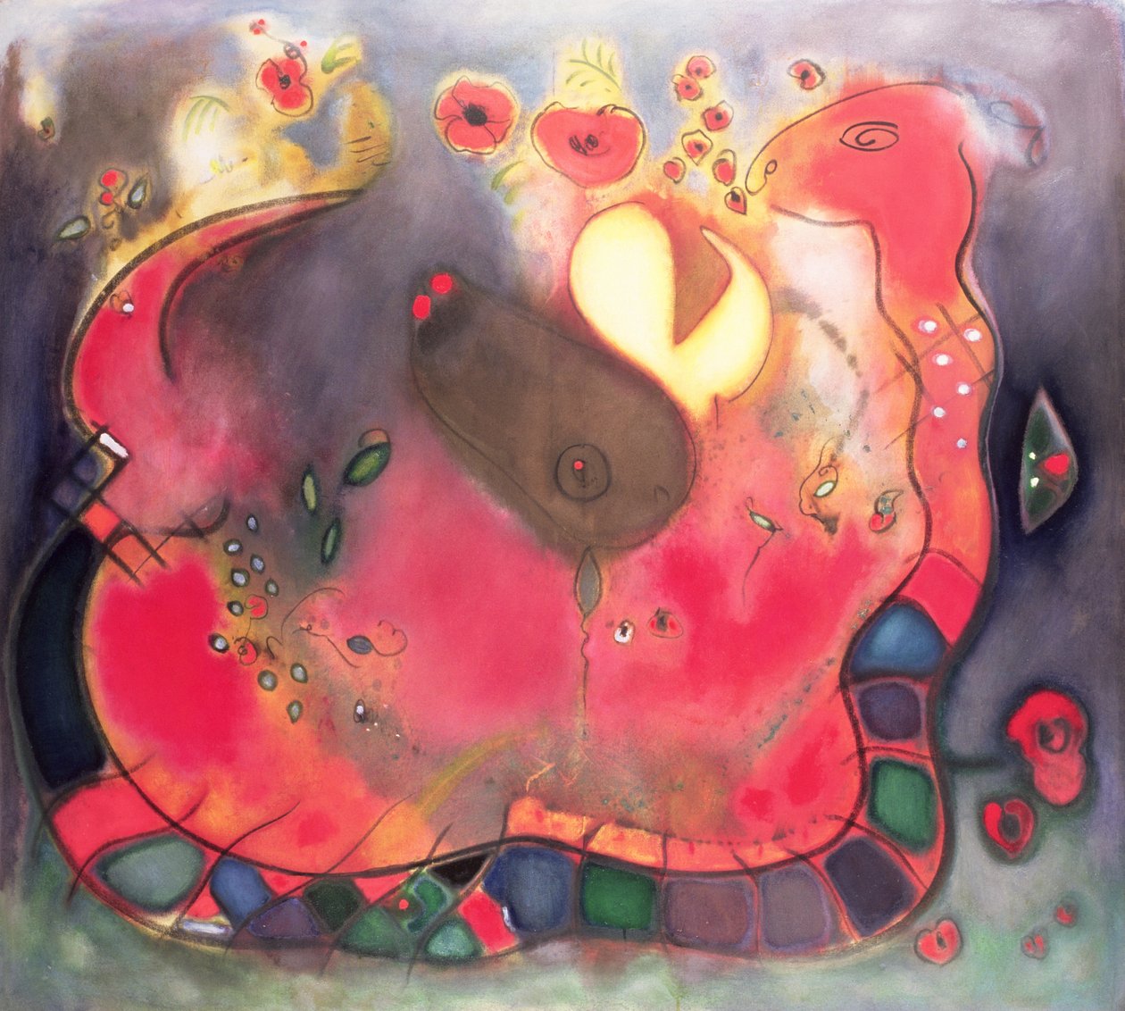 Święty Wąż, 1994 autorstwa Jane Deakin