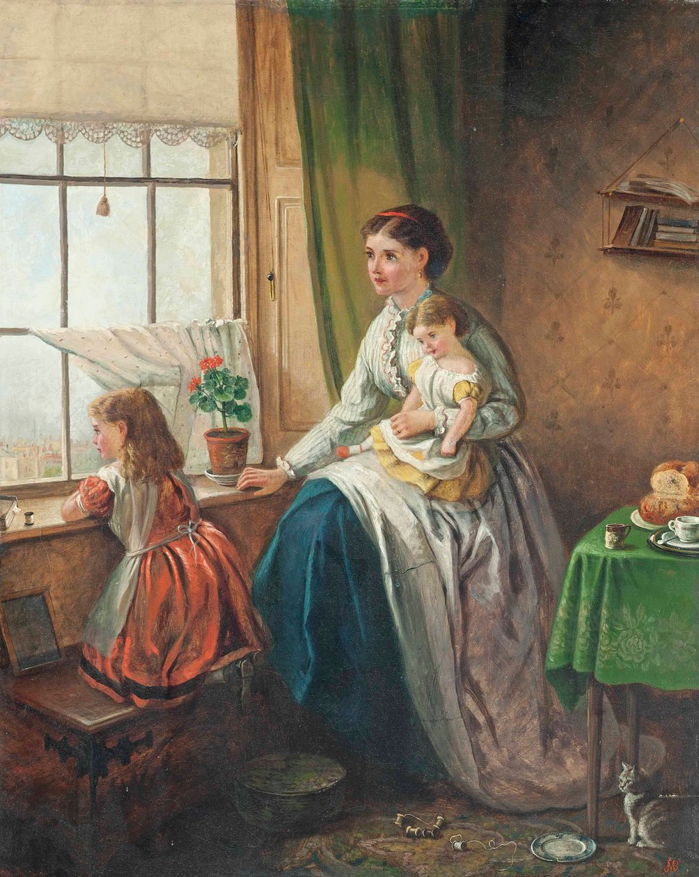 Troska o tatę autorstwa Jane Maria Bowkett