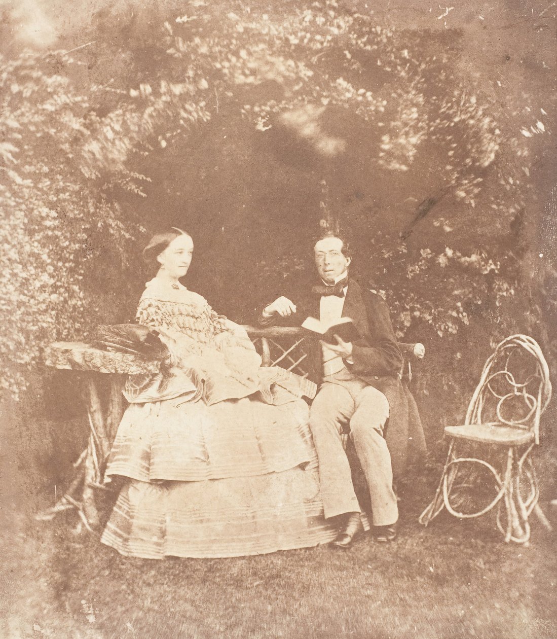 Państwo W. Beach, 1853-56. autorstwa Jane Martha St. John