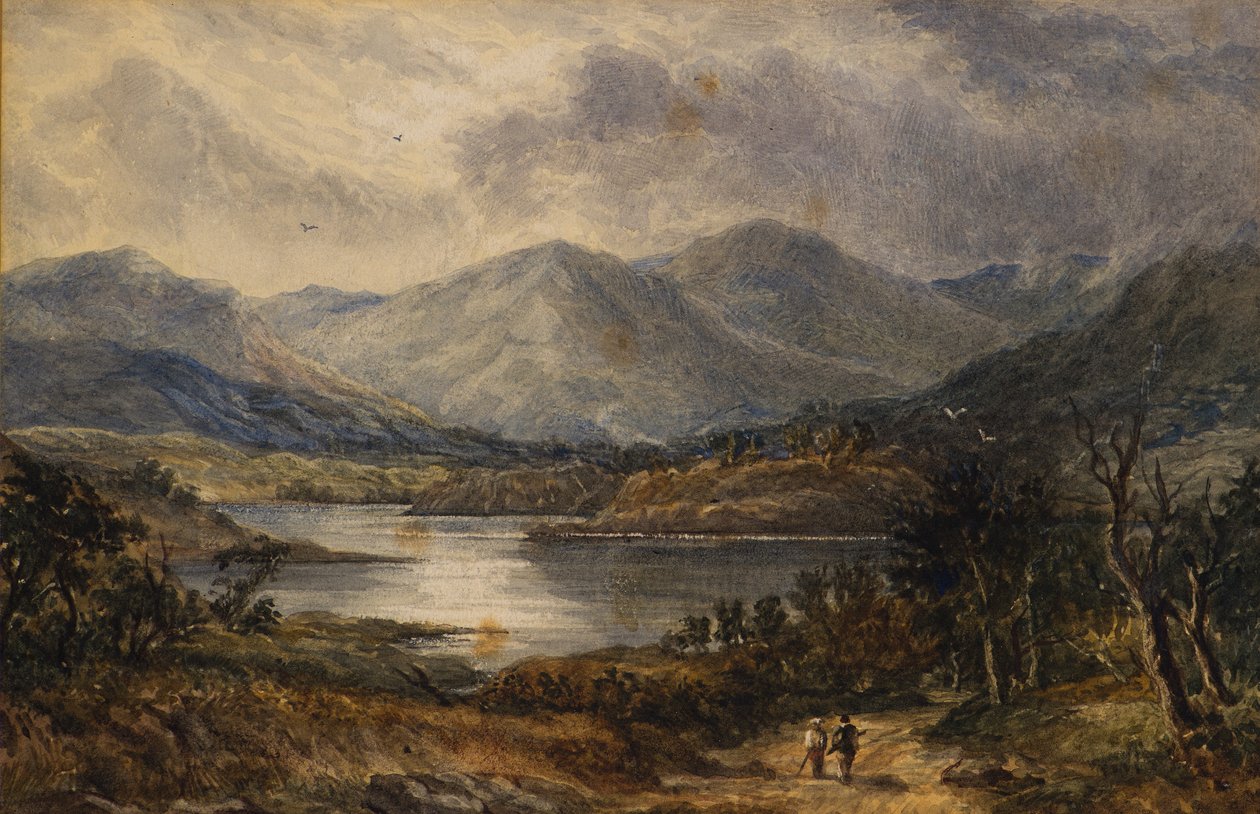 Scena z jeziora autorstwa Jane Paxton Smieton