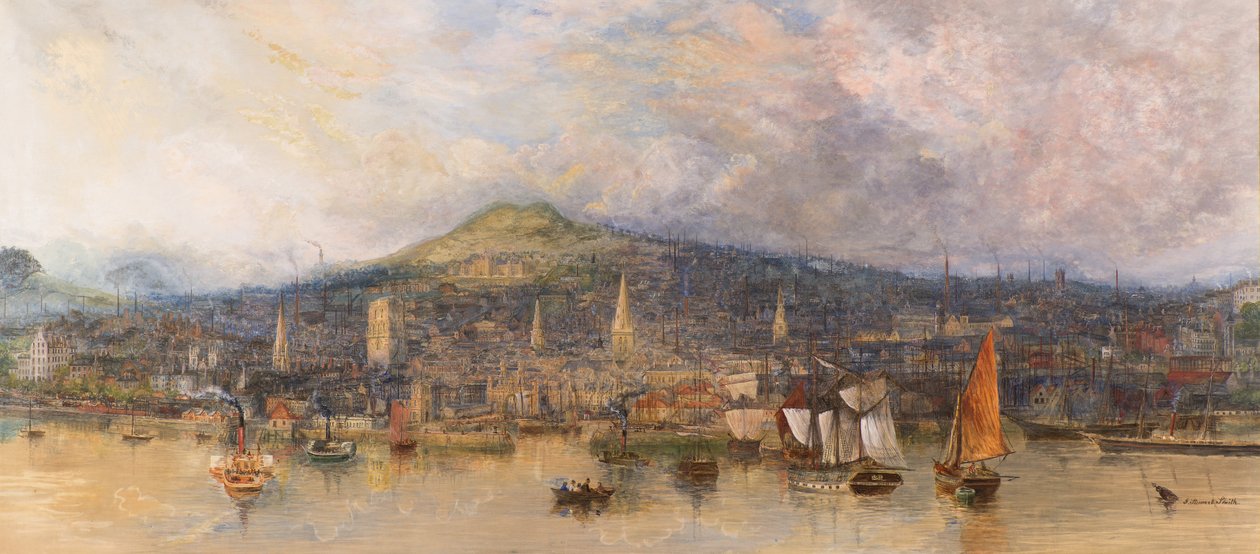 Dundee z rzeki autorstwa Jane Stewart Smith
